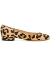 FRANCESCO RUSSO LEOPARD BALLERINAS,R1P30212323234