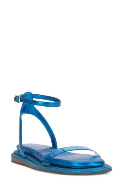 Jessica Simpson Betania Ankle Strap Sandal In Amalfi Blue