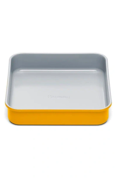 Caraway Nonstick Square Baking Pan In Marigold