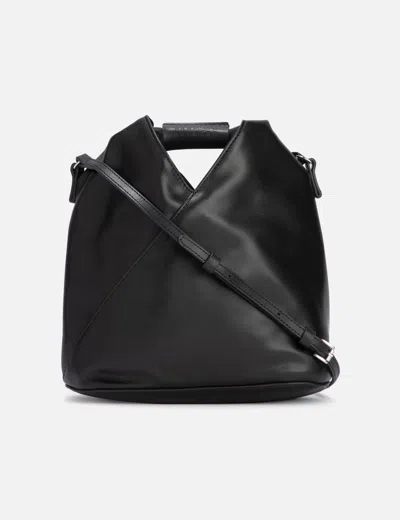 Mm6 Maison Margiela Japanese Faux-leather Crossbody Bag In Black