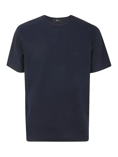 Herno Crepe T-shirt Clothing In Blue