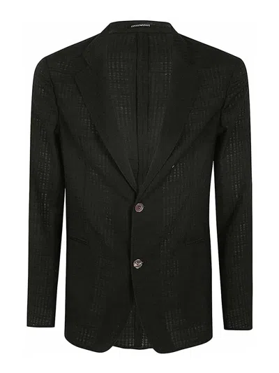 Emporio Armani Jacket In Black