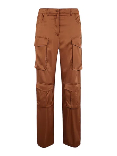 Blugirl Cargo Pants In Brown