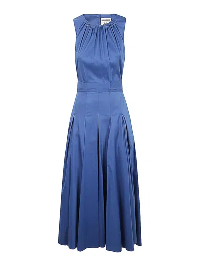 Semicouture Eva Dress Clothing In Blue