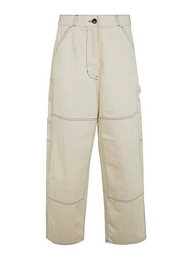 Semicouture Marika Jeans. Clothing In White