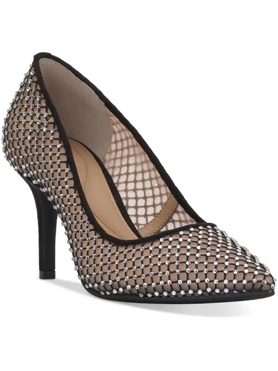 Inc Zitah Womens Mesh Embellished Pumps In Multi