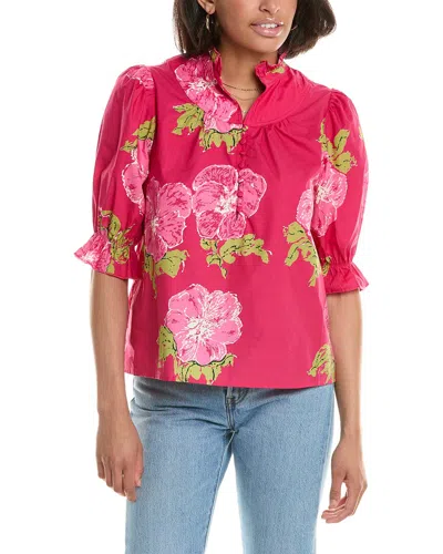 Flora Bea Nyc Edith Top In Pink