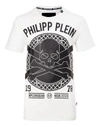 PHILIPP PLEIN T-SHIRT ROUND NECK SS "PAT",A17CMTK1319PJY002N01