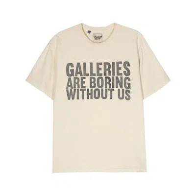 Gallery Dept. T-shirts In Neutrals/black