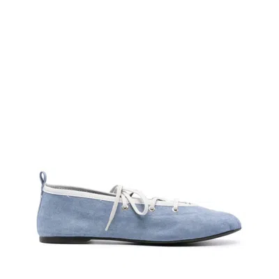 Paloma Wool Pina Ballerina Shoes In Blue