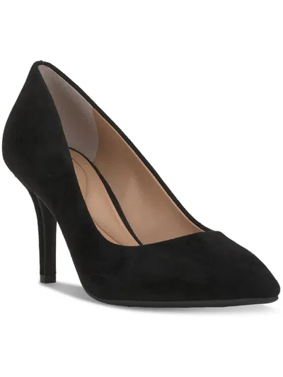 Inc Womens Suede Pointed Toe Pumps In Black
