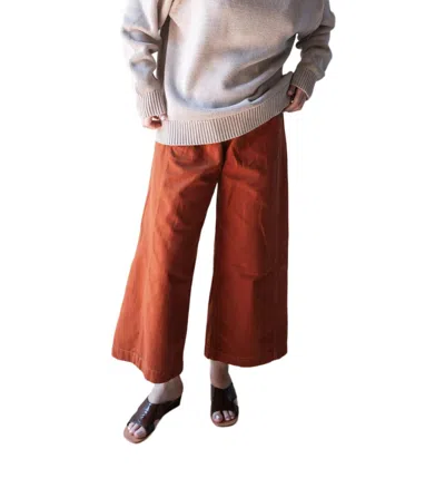 Rachel Comey Garra Pant In Terracotta In Brown