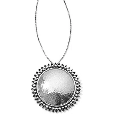 Brighton Women's Telluride Teardrop Round Necklace In Silver