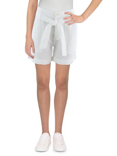 Lauren Ralph Lauren Daviana Womens Mini High-waist Shorts In White