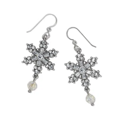 Brighton Women's Winters Miracle French Wire Earrings In Silver
