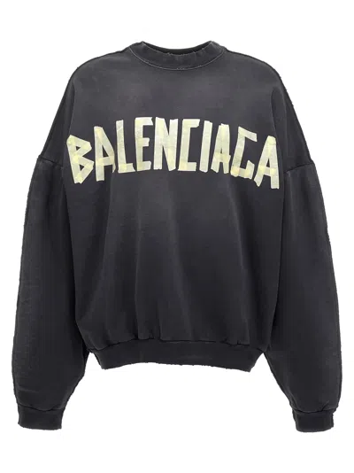 Balenciaga Logo Sweatshirt Black