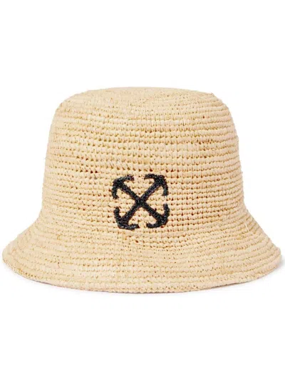 Off-white Caps & Hats In Neutrals