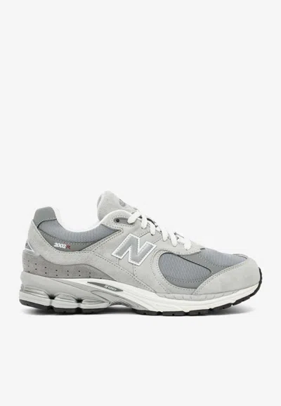 New Balance 2002 Low-top Sneakers In Concrete Leather In Gray