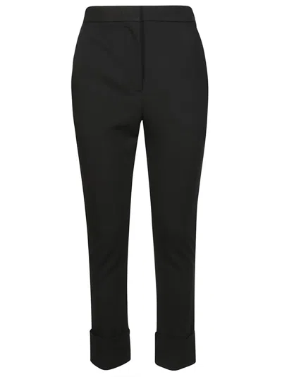Max Mara Tapered Trousers In Black