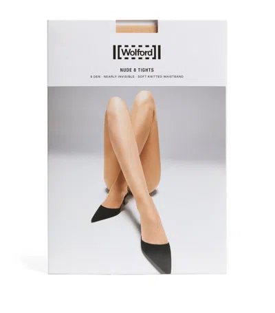 Wolford Nude 8 Tights In Beige