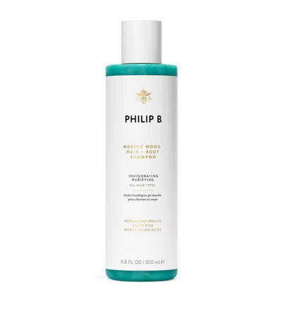 Philip B Nordic Wood Hair And Body Shampoo (350ml) In Multi