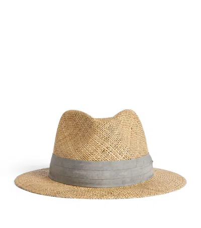 Stetson Seagrass Traveller Hat In Neutral