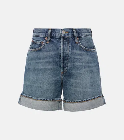 Agolde Shorts Dame In Blue