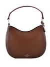Coach Nomad Crossbody In Burnished Glovetanned Leather In Cuoio