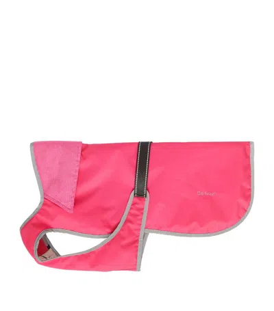 Barbour Waterproof Monmouth Dog Coat In Pink