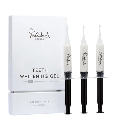 Polished London Teeth Whitening Gel Refill Set (3 X 5ml) In Multi