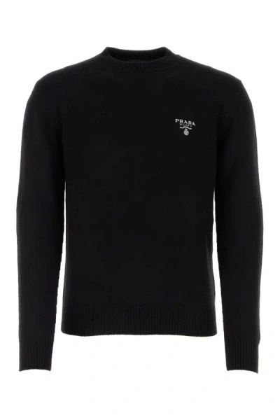 Prada Man Black Cashmere Sweater