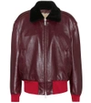 CALVIN KLEIN 205W39NYC Leather bomber jacket