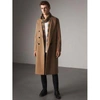 BURBERRY Double-breasted Extra-long Wool Cashmere Coat,40595571