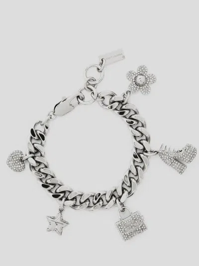 Marc Jacobs Bracelet In Silvercrystal