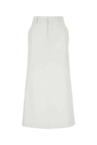 Valentino Garavani Skirts In White