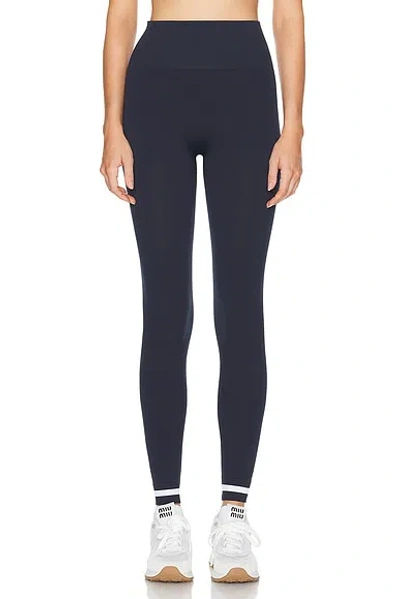 The Upside Form Seamless Midi Pants In Navy
