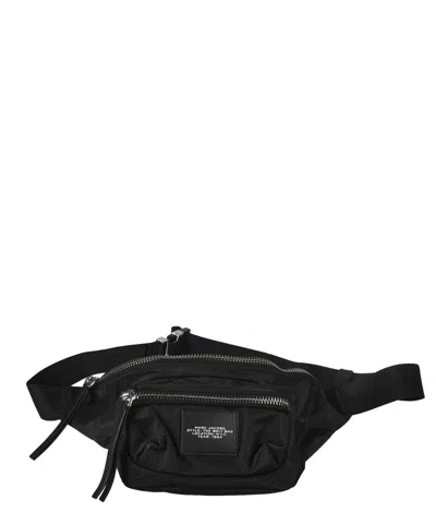 Marc Jacobs Logo Patched Belt Bag In Black