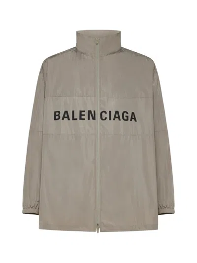 Balenciaga Coats In Beige