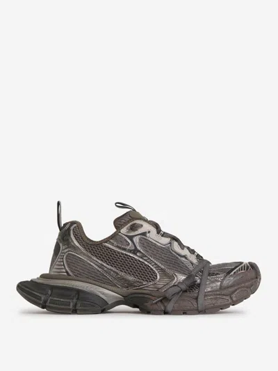 Balenciaga Worn-out 3xl Sneakers In Antracite Grey
