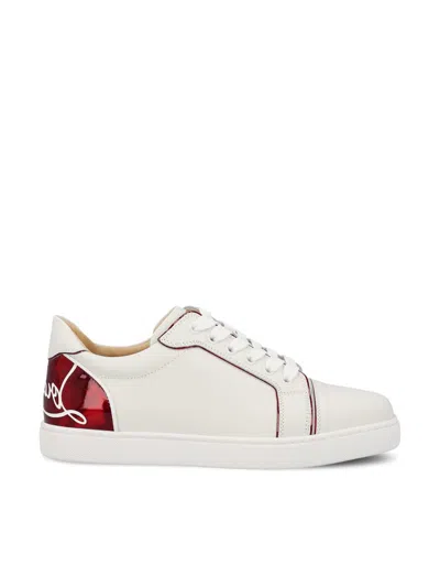 Christian Louboutin Sneakers In White/loubi