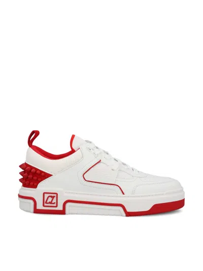 Christian Louboutin Sneakers In White/loubi
