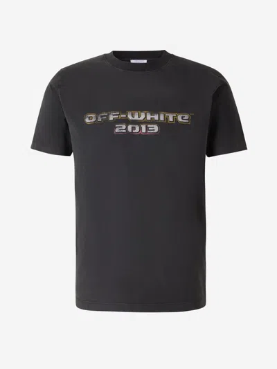 Off-white Printed Graphic T-shirt In Black