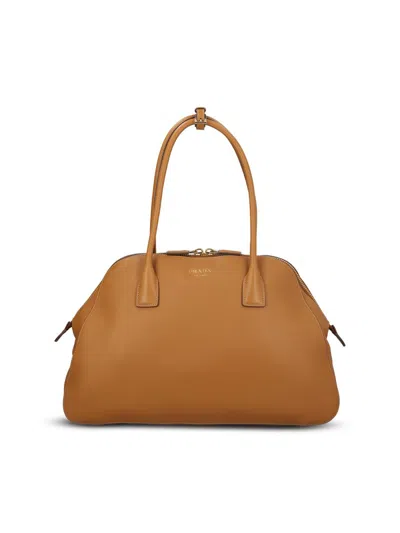 Prada Handbags In Brown