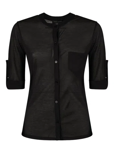 Roberto Collina Shirt Clothing In Black