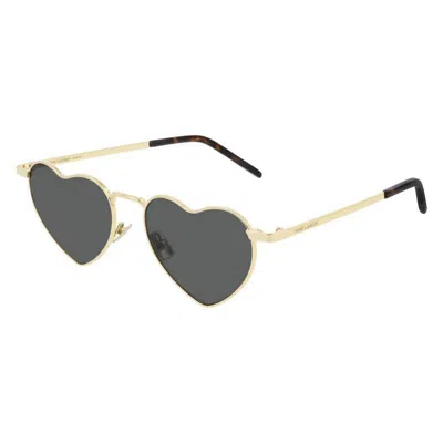 Saint Laurent Sunglasses In Metallics