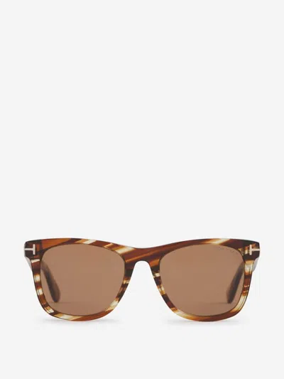Tom Ford Eyewear Kevyn Square Frame Sunglasses In Carey