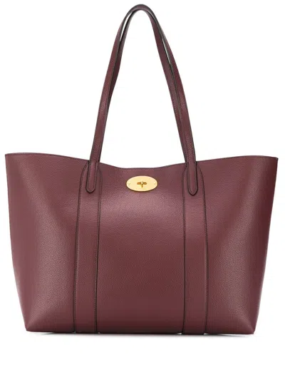 Mulberry Bayswater Tote Bag In Bordeaux