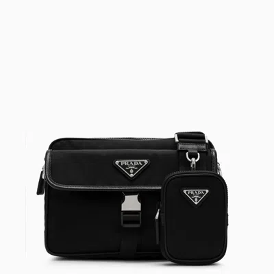 Prada Black Re-nylon Cross-body Bag