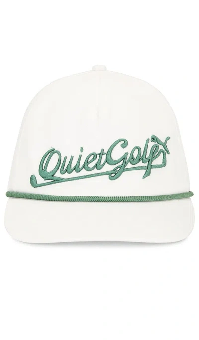 Quiet Golf Kappe In Ivory