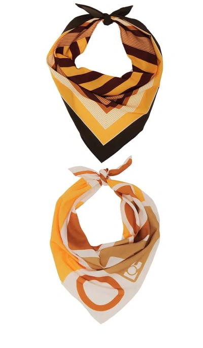 Lack Of Color Hat Scarf Pack In Brown
